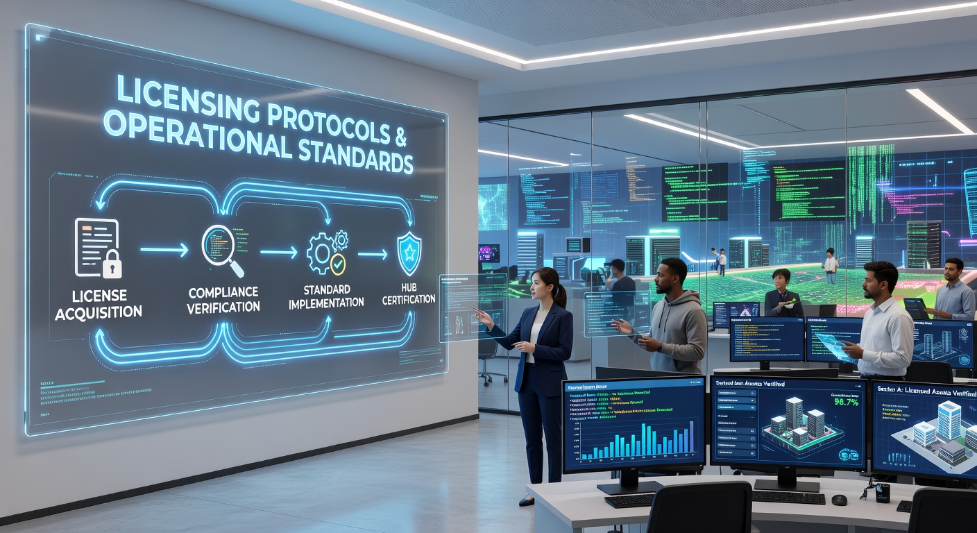 Technical compliance checks influencing daily operations in virtual hubs